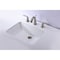 Anzzi Pegasus 21" Ceramic Undermount Sink Basin in White LS-AZ107 - alternate 6